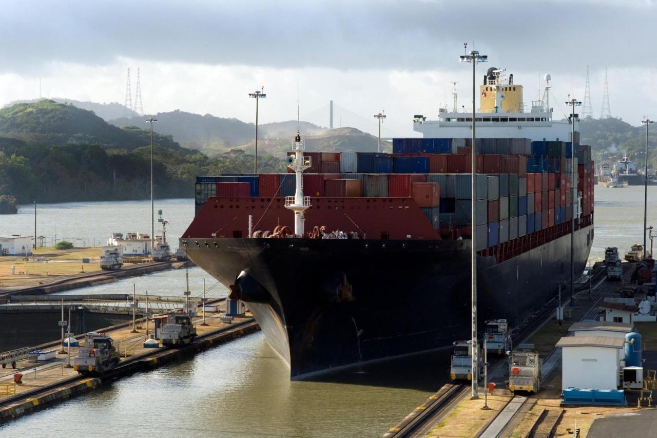 巴拿马中央酒店 巴拿马城 外观 照片 Container ship at the Port of Long Beach