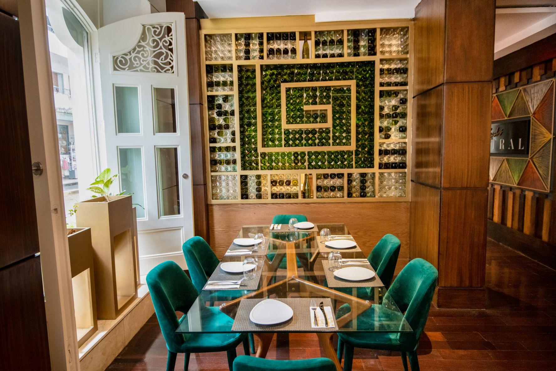 巴拿马中央酒店 巴拿马城 外观 照片 Interior of the restaurant