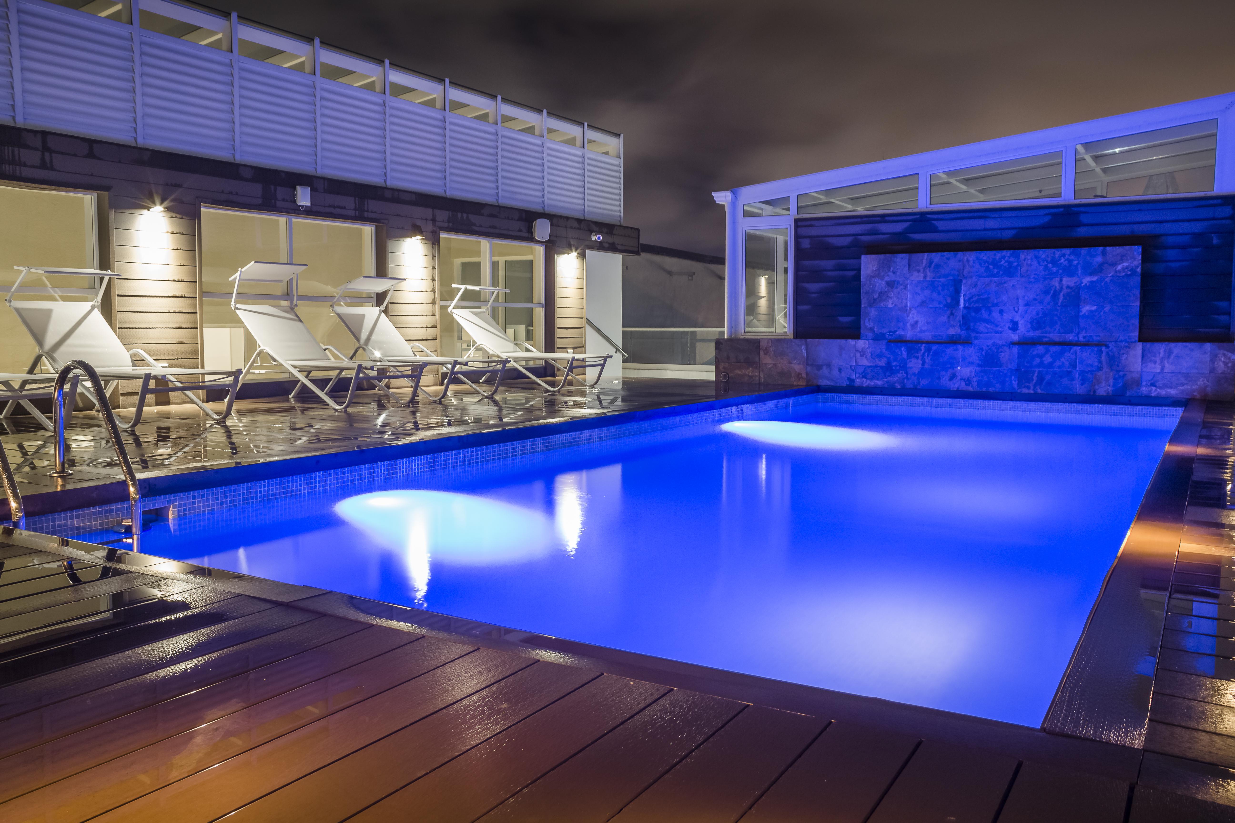 巴拿马中央酒店 巴拿马城 外观 照片 The pool at the hotel