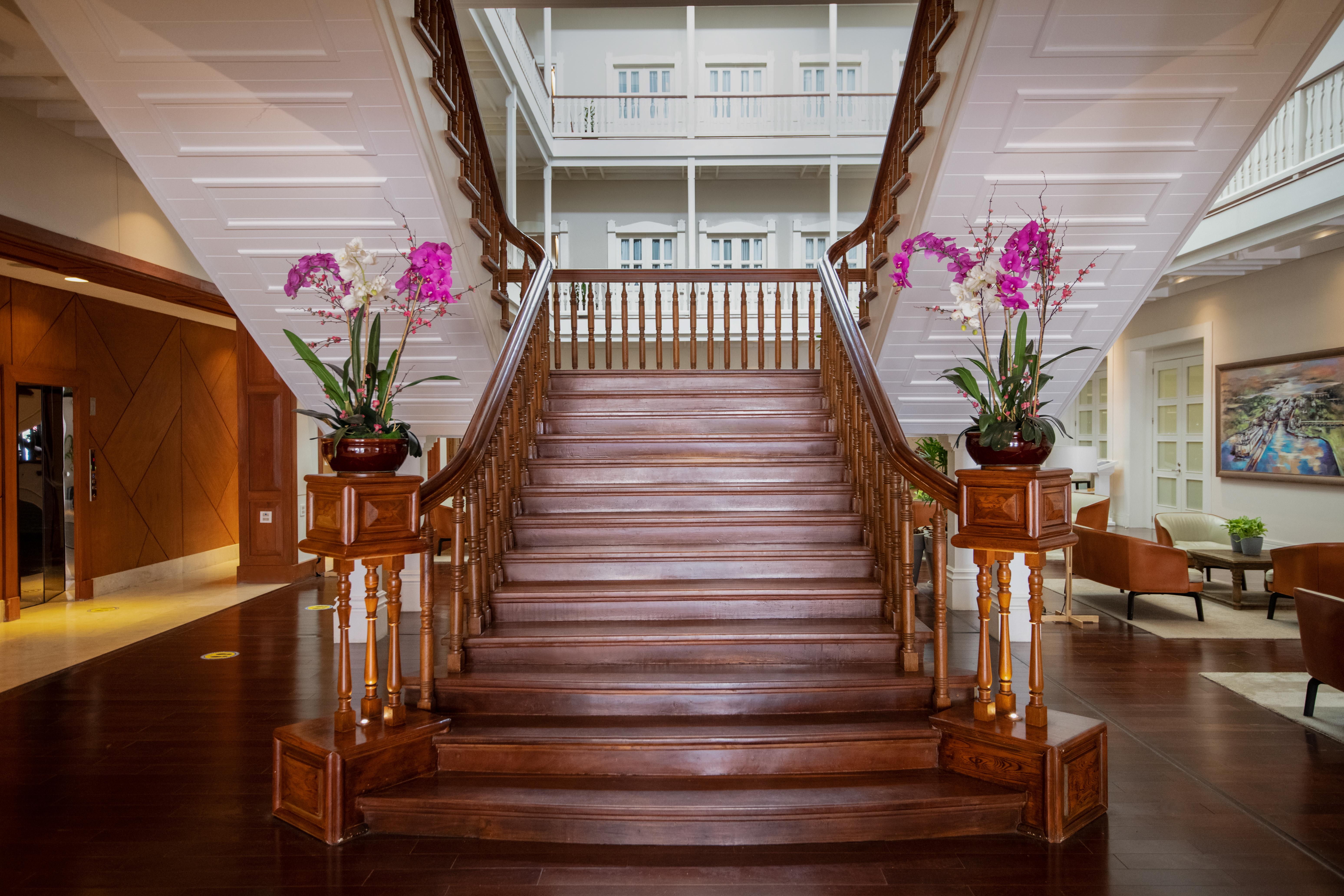 巴拿马中央酒店 巴拿马城 外观 照片 The staircase at the main entrance